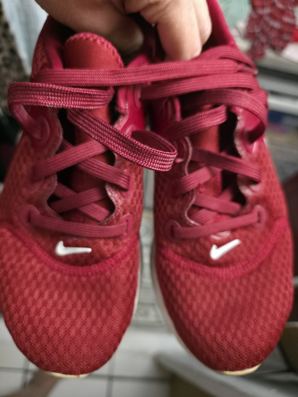 Nike Women’s Red Lightweight Running Shoes